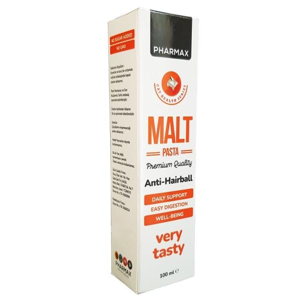 Pharmax Anti Hairball Malt Kedi Tüy Yumağı Önleyici Pasta 100 ML