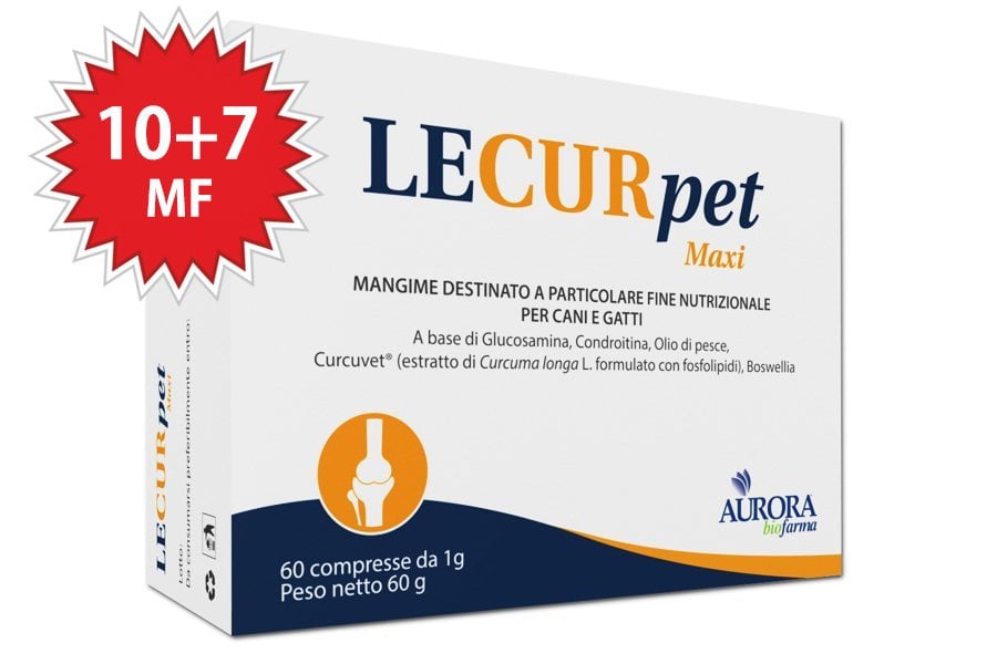 ﻿Aurora Lecurpet Maxi Glukozamin, Kondroitin Kedi ve Köpek Eklem Destekleyici Tablet
